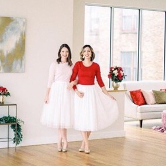 New Winter Wonderland White Tulle Skirt❤️ - Picture 2 of 4